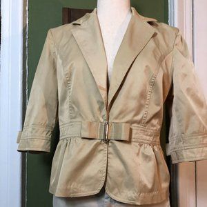 Koji Yohji biege blazer S/M